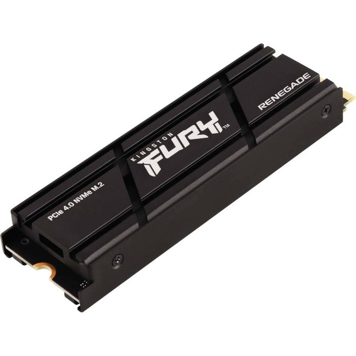 Kingston FURY Renegade 1 TB M.2 PCIe 4.0 NVMe SSD con Disipador Térmico Kingston FURY Renegade 1 TB M.2 PCIe 4.0 NVMe SSD con Disipador Térmico
